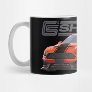 Shelby Ford Mustang Twister Orange Mug